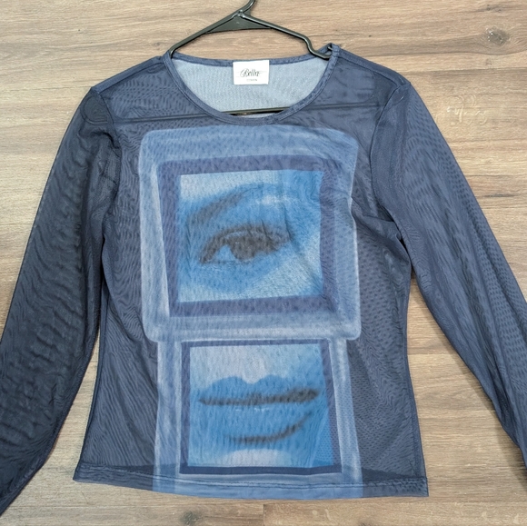 Bella hadid x about you mesh shirt - Picture 2 of 6